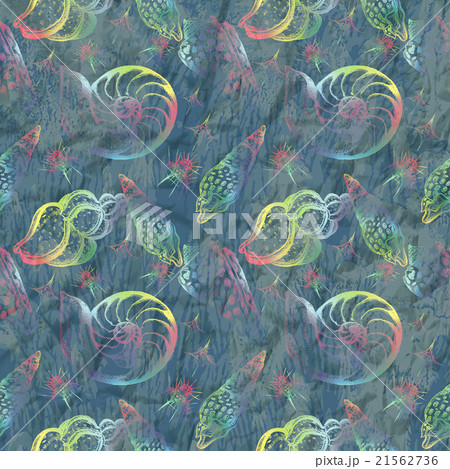 Hand drawn watercolor colorful seamless pattern.  21562736
