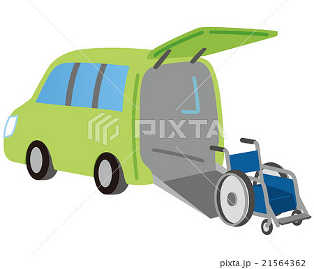 介護車両　車いす 21564362