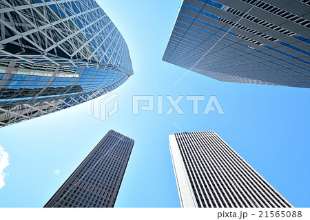 新宿副都心の高層ビル群 新宿副都心の高層ビル群 21565088
