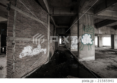 Dramatic View of abandon tower Dramatic View of abandon tower 21565941