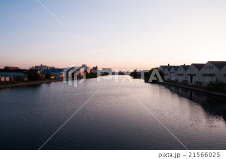 中川運河夕景 中川運河夕景 21566025