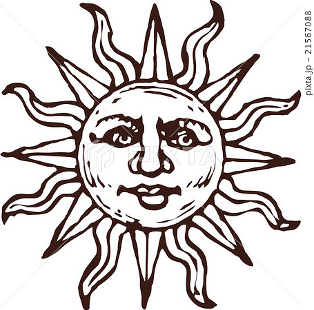 太陽のイラスト素材 21567088 Pixta