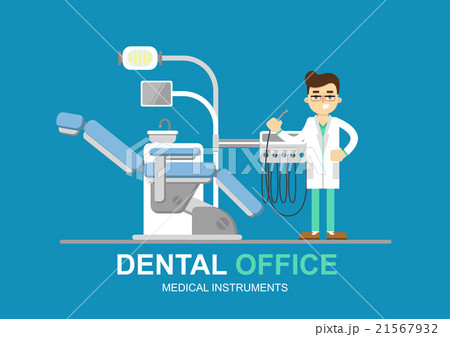 Dentist chair isolated Dentist chair isolated 21567932