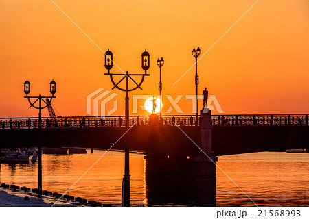 幣舞橋の夕暮れ3 21568993