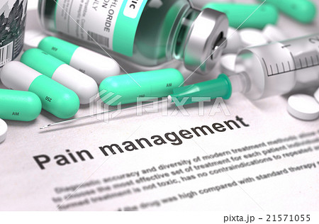 Pain Management. Medical Concept with Blurred 21571055