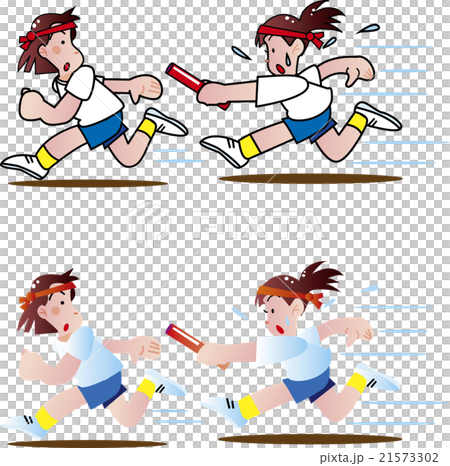 運動会_リレー 運動会_リレー 21573302