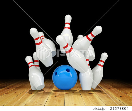 Ball Hitting Strikeのイラスト素材