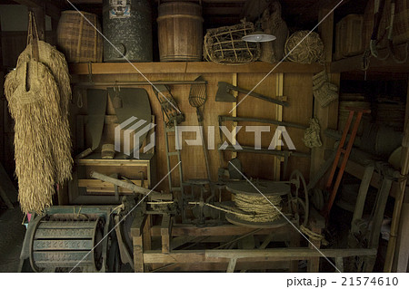 昔の農具の写真素材 [21574610] - PIXTA