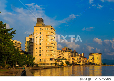 和倉温泉の夜明け 21575569