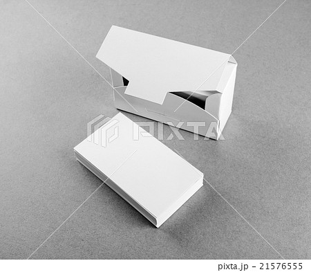Blank business cards and box Blank business cards and box 21576555