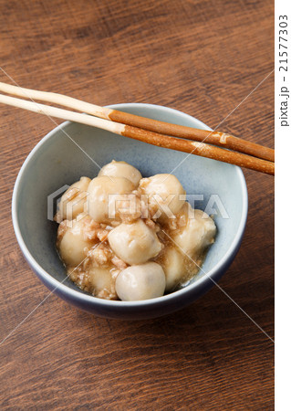 里芋のそぼろ餡がけ 里芋のそぼろ餡がけ 21577303