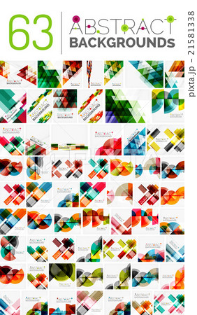 Collection of various abstract backgrounds Collection of various abstract backgrounds 21581338