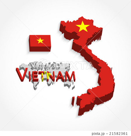 Vietnam 3D ( Socialist Republic of Vietnam ) 21582361
