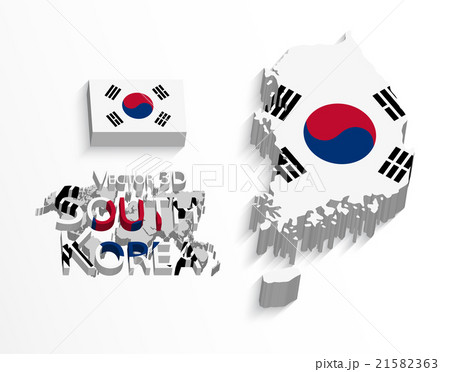 South Korea 3D ( Republic of South Korea ) 21582363