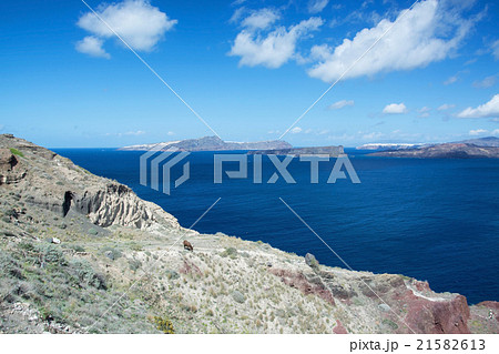Landscape at Santorini, Greece Landscape at Santorini, Greece 21582613