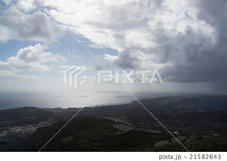 Landscape at Santorini, Greece Landscape at Santorini, Greece 21582643