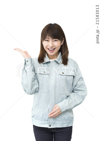 ビジネス女性 作業員 ビジネス女性 作業員 21583013