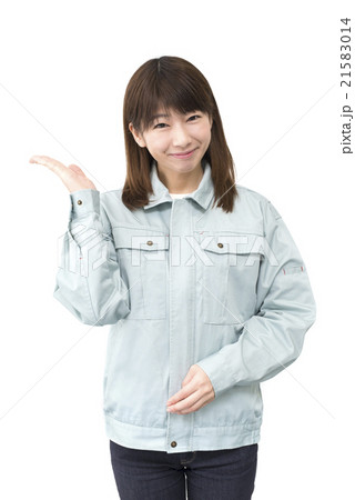 ビジネス女性 作業員 ビジネス女性 作業員 21583014