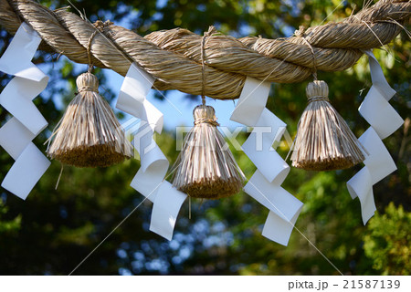 理想郷神社のしめ縄 理想郷神社のしめ縄 21587139