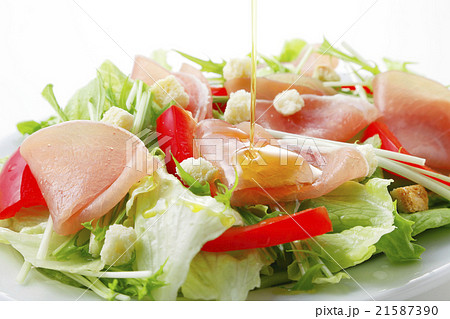 生ハムのサラダ 生ハムのサラダ 21587390