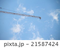 Cloud and Skies with crane 21587424