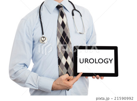 Doctor holding tablet - Urology Doctor holding tablet - Urology 21590992
