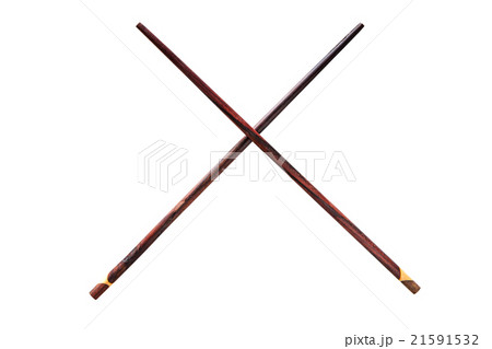 Wooden chopsticks, isolated on white background Wooden chopsticks, isolated on white background 21591532