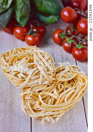 Italian Ingredients,Tagliatelle pasta 21591946