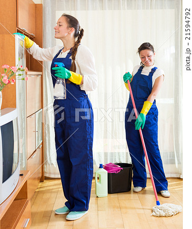 workers of cleaning company workers of cleaning company 21594792