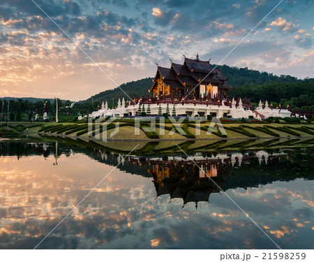 Ho kham luang northern thai style building 21598259
