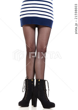 Attractive woman legs in boots Attractive woman legs in boots 21598603