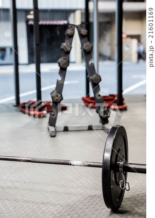 Close up of a Barbell Close up of a Barbell 21601169