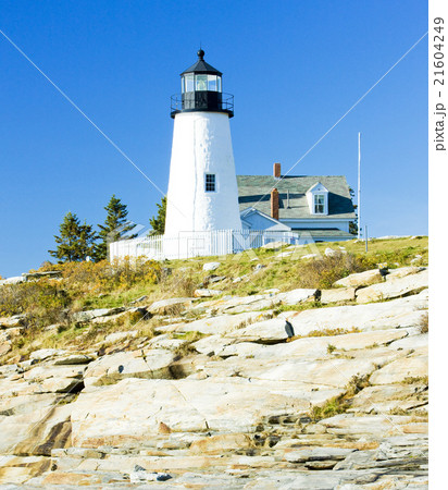 lighthouse Pemaquid Point Light, Maine, USA 21604249