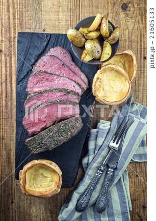 Sunday Roast with Yorkshire Pudding 21605133