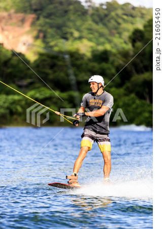 Man Wakeboarding 21605450