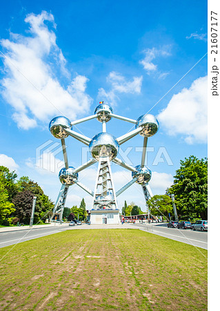 The Atomium landmark of Brussels, Belgium 21607177