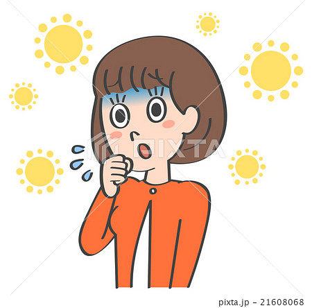 女性　花粉症 21608068