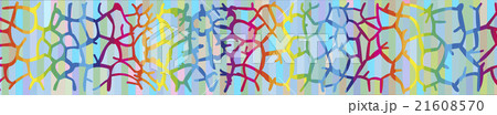 Background with Giraffe skin in the rainbow colors 21608570