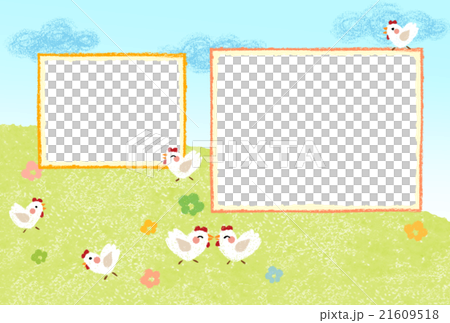 年賀2017 フォトフレーム 酉年 年賀2017 フォトフレーム 酉年 21609518