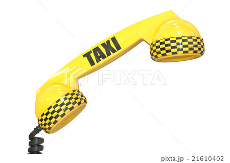 taxi service concept, 3D rendering 21610402