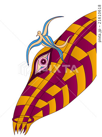 Futuristic vivid animal and bird Futuristic vivid animal and bird 21610618
