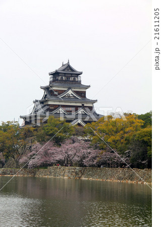 広島城 満開の桜 広島城 満開の桜 21611205