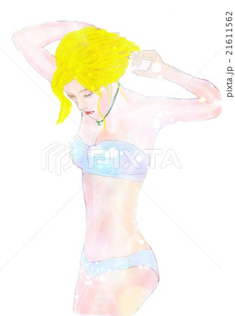 俯く水着の美女4 俯く水着の美女4 21611562
