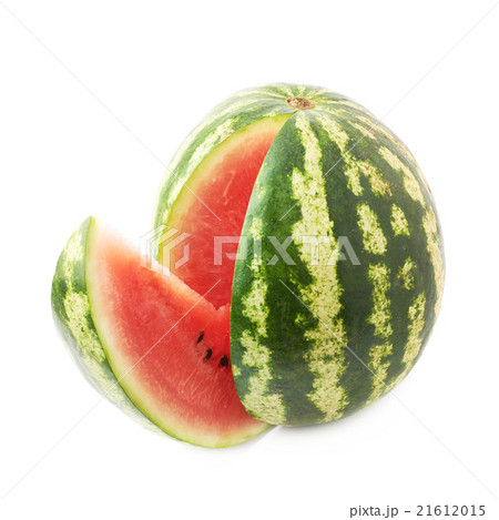 Watermelon fruit isolated Watermelon fruit isolated 21612015