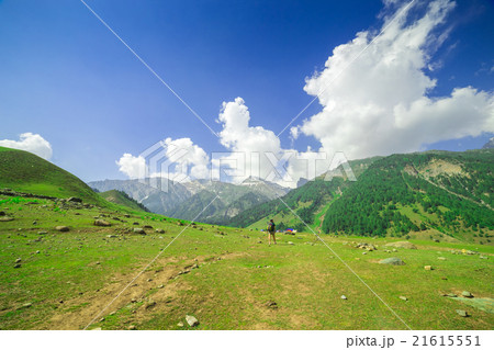 mountain view of Sonamarg, Jammu and Kashmir state 21615551