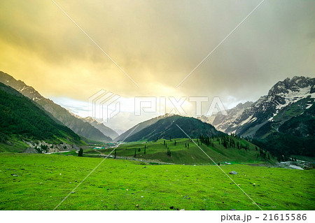 mountain view of Sonamarg, Jammu and Kashmir state 21615586