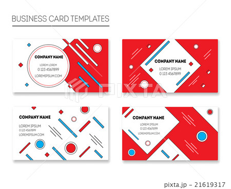 business templates set 21619317