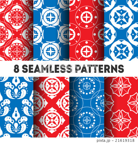 Seamless patterns set 21619318