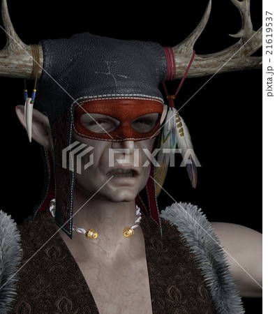 Elven Shaman Portrait Elven Shaman Portrait 21619537