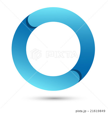 Number Zero with white and gray color . Vector  21619849